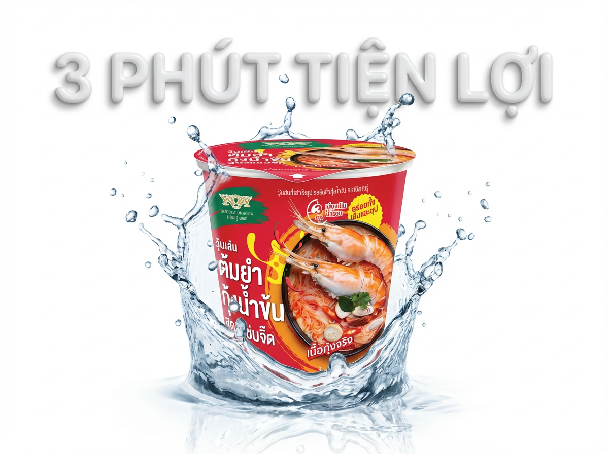 Miến ăn liền Song Long (vị Tom Yum)