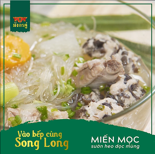 CÁCH NẤU MIẾN MỌC SƯỜN HEO DỌC MÙNG