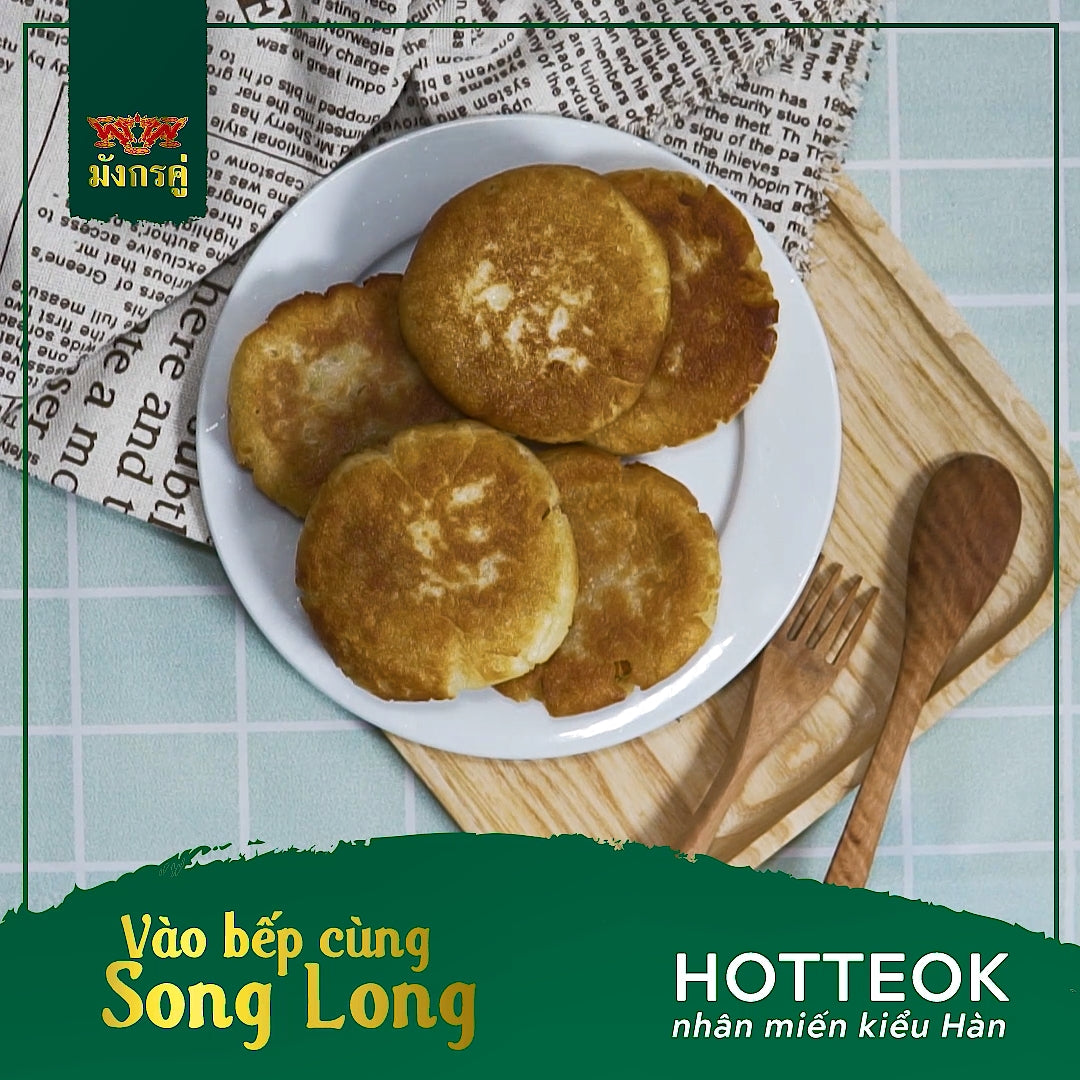 CÁCH LÀM HOTTEOK NHÂN MIẾN KIỂU HÀN