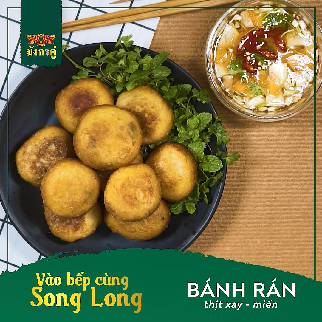 CÁCH LÀM BÁNH RÁN NHÂN MẶN