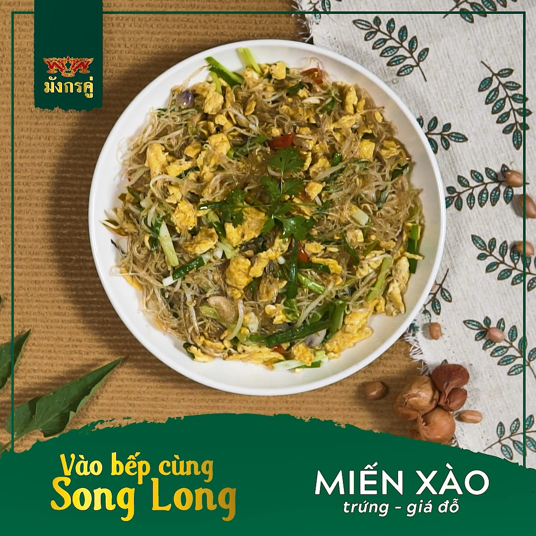 CÁCH LÀM MIẾN XÀO TRỨNG GIÁ ĐỖ