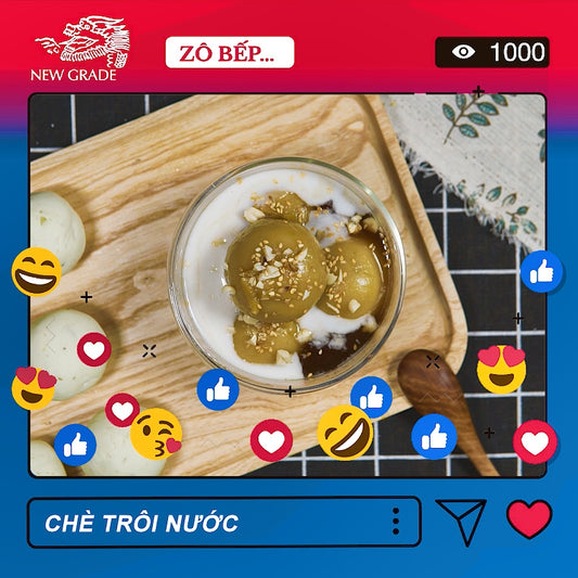 CÁCH LÀM CHÈ TRÔI NƯỚC