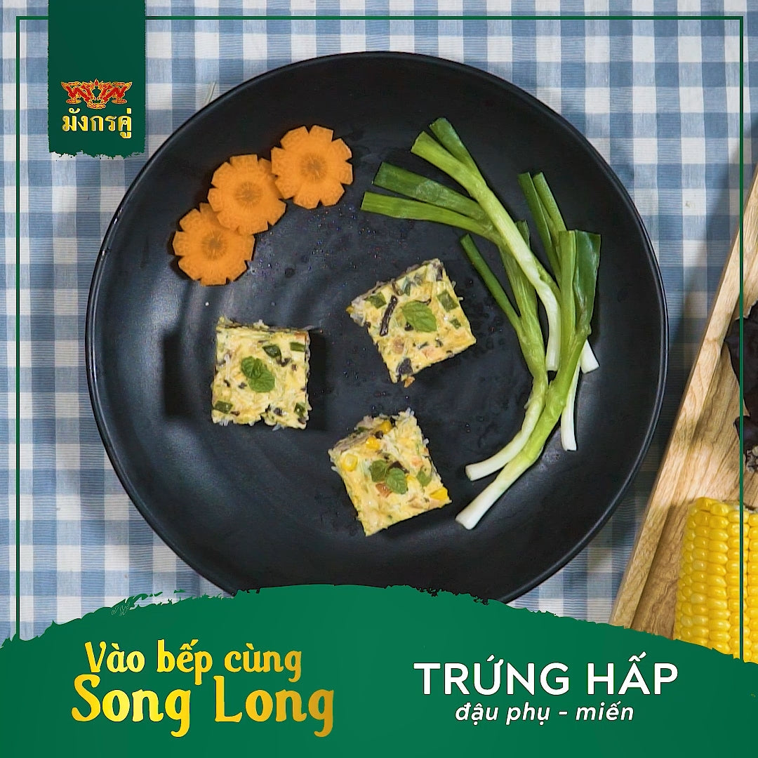 CÁCH LÀM TRỨNG HẤP ĐẬU PHỤ - MIẾN