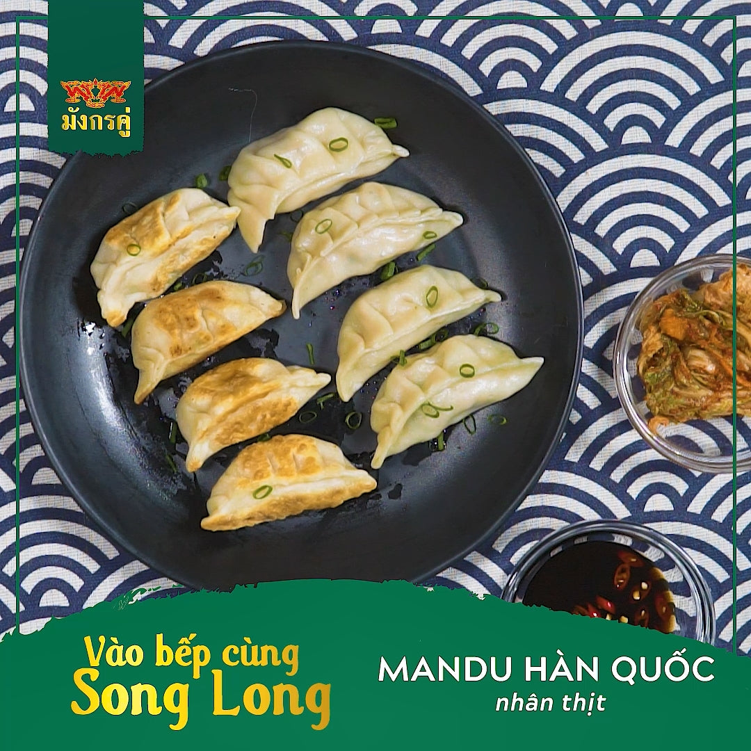 CÁCH LÀM MANDU HÀN QUỐC NHÂN THỊT