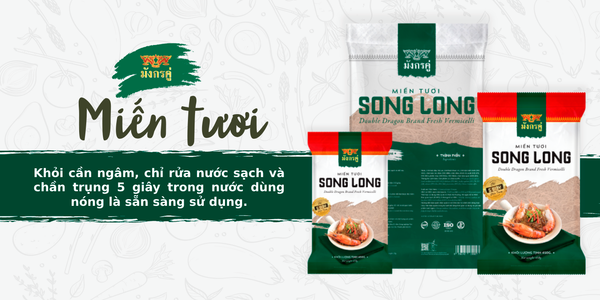 Bộ sưu tập miến tươi
