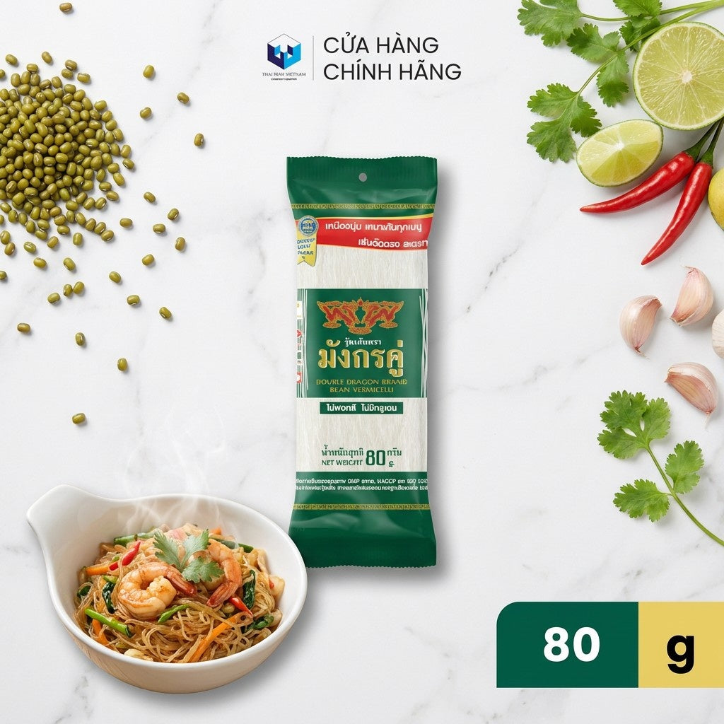 Miến đậu xanh Song Long 80 g