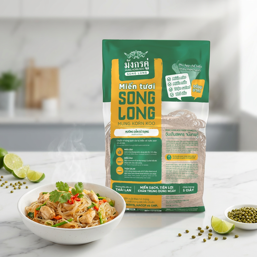 Miến Tươi Song Long 1 kg