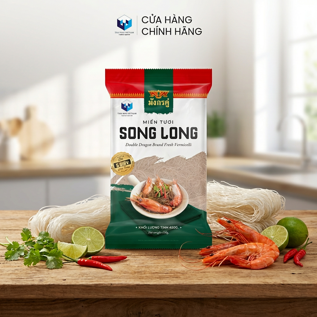 Miến Tươi Song Long 200 g