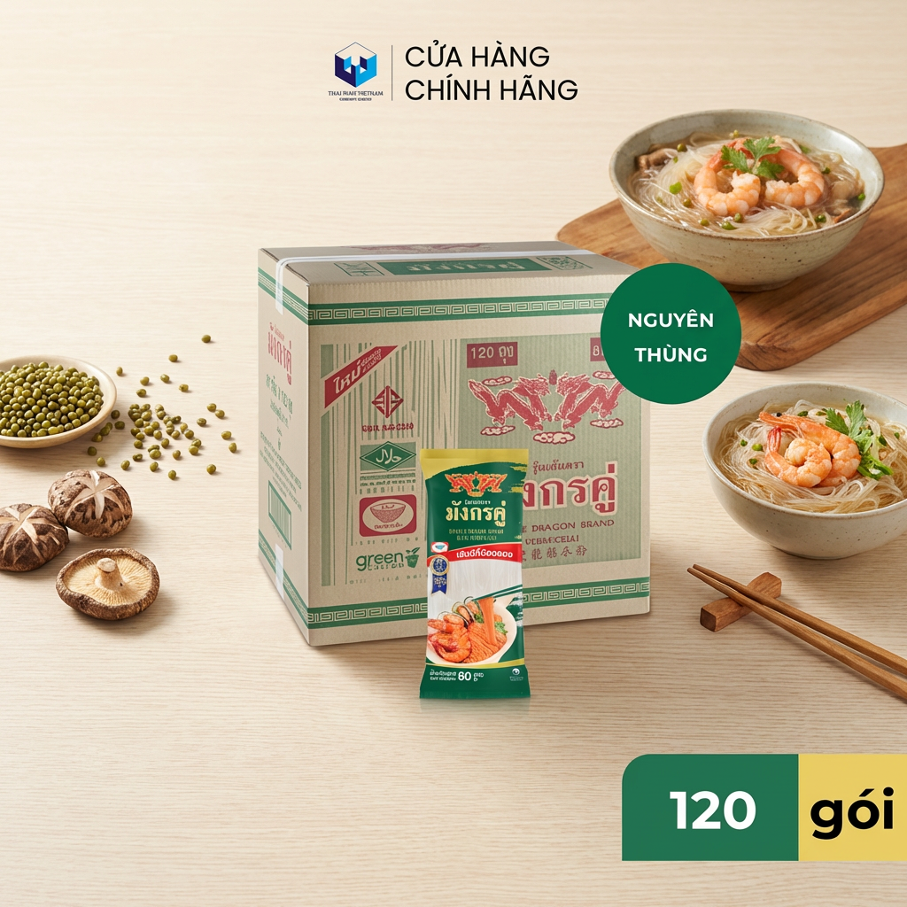Miến đậu xanh Song Long 80 g